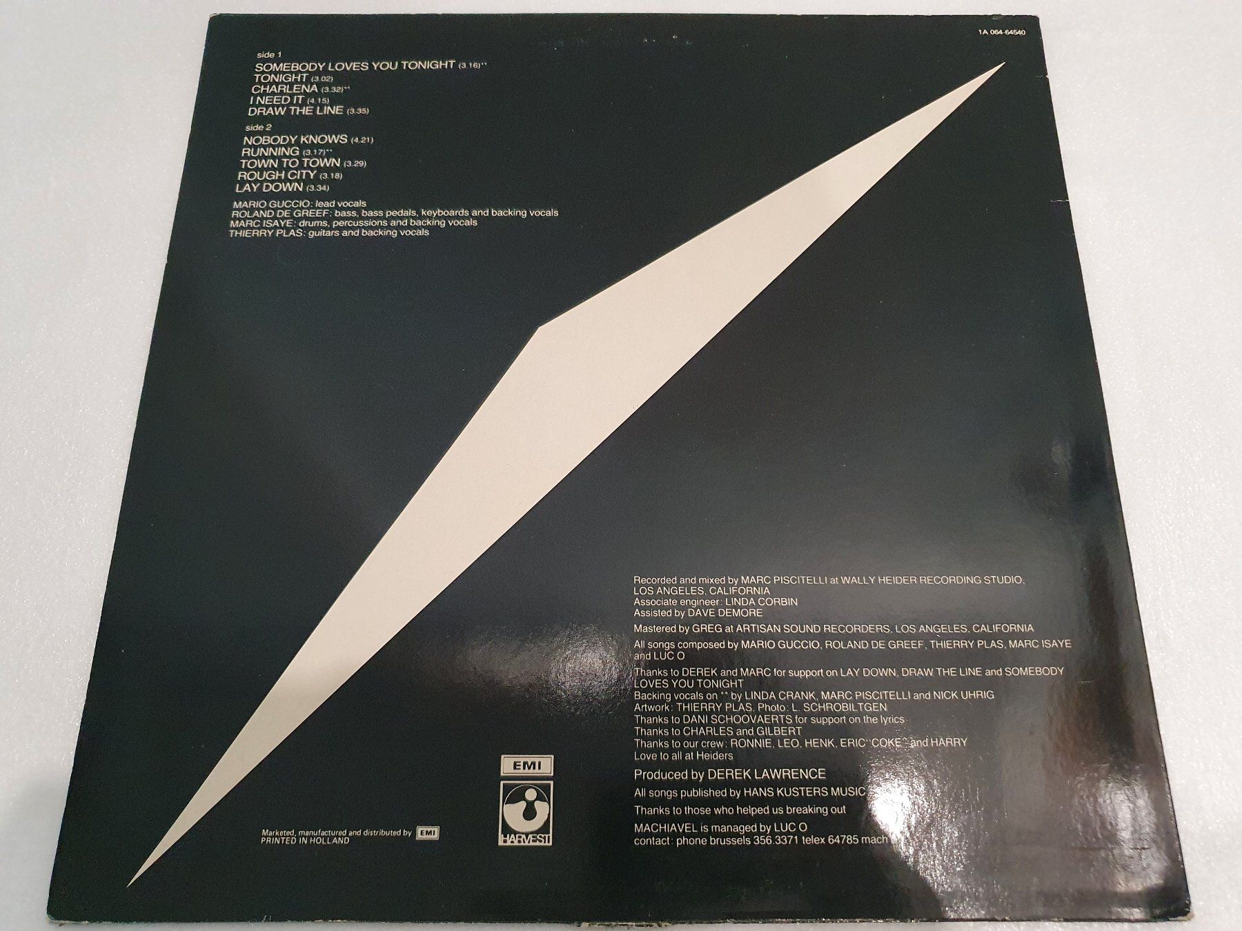 Dischi in vinile: Machiavel – Break Out – Usato da Uster venduto da Vinyl-Leidenschaft 1