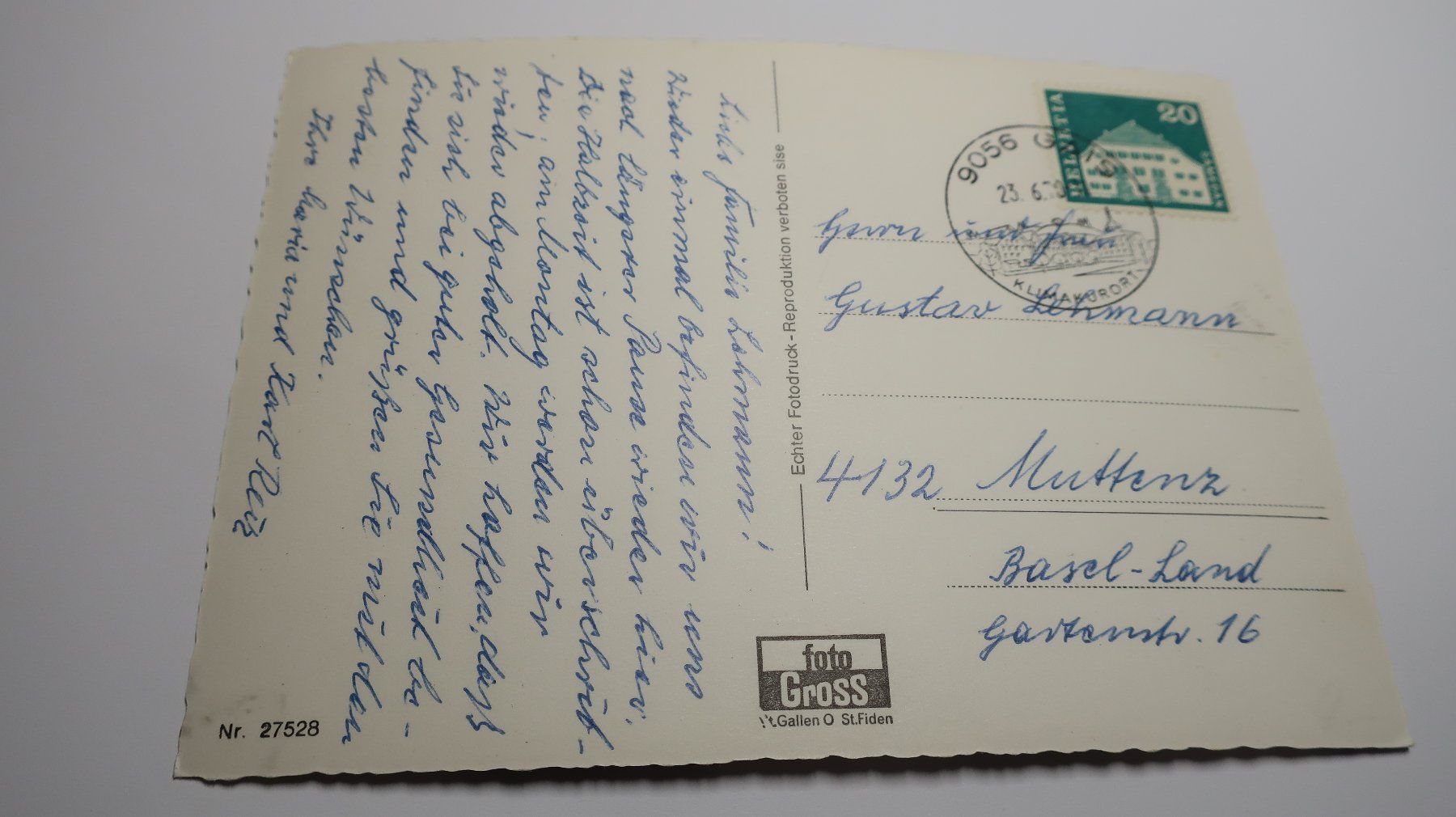 Cartoline postali: Gais (App.)  N° 27528 – Usato da Cormoret venduto da Pascalll2001 4