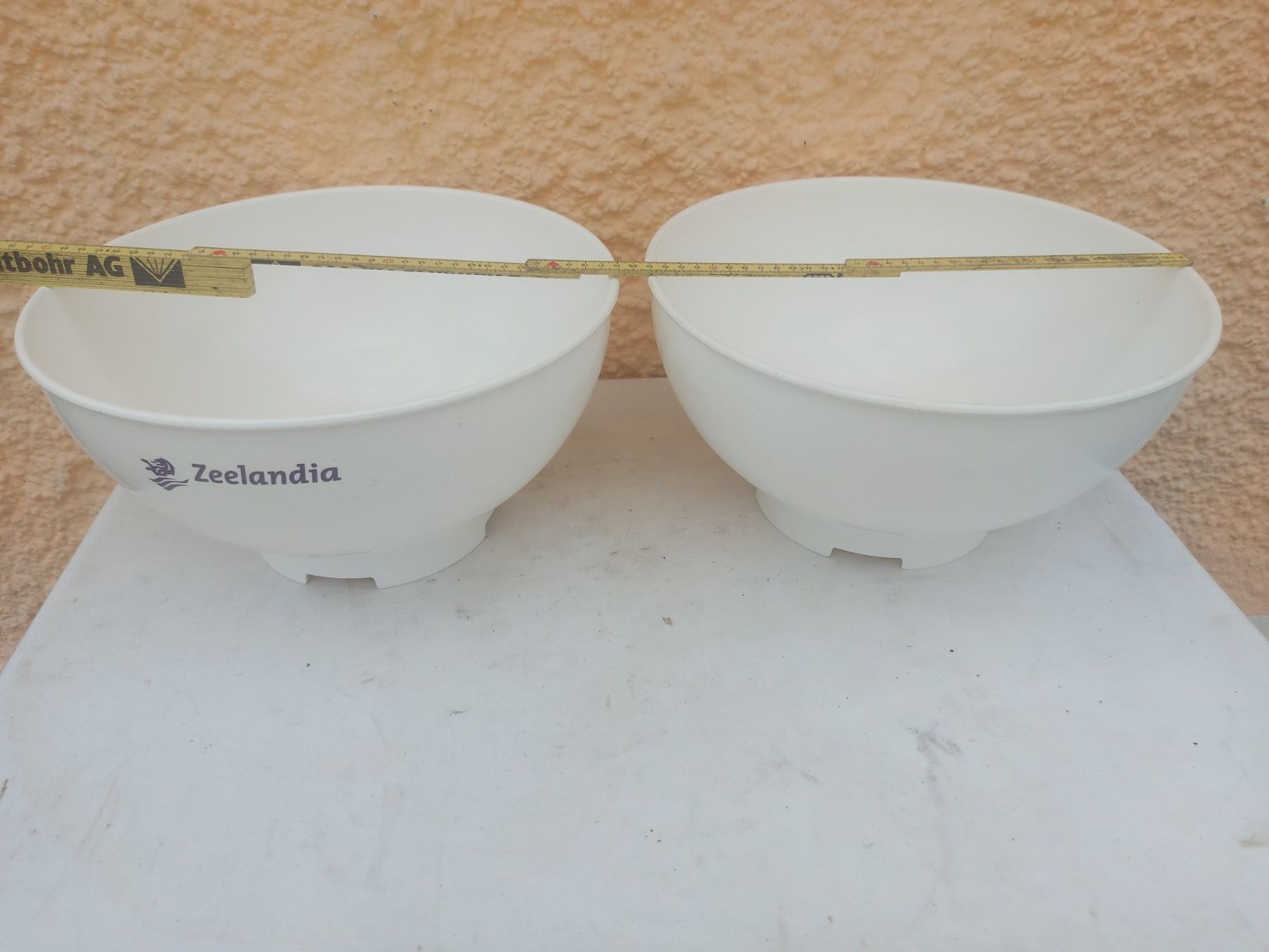 Ciotole: Teig - Schuesseln  weiss 2 Stk. Durchmesser ca. 34cm – Usato da Rheinau venduto da profitronic.shop