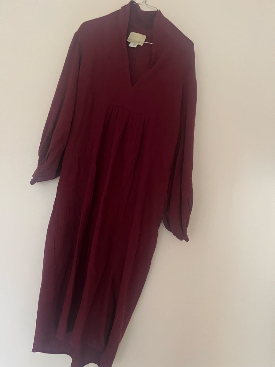 Vestiti: Elegantes Maxikleid, weinrot, Grösse M – Nuovo (secondo la descrizione) da Erlenbach ZH venduto da mar_d6qn