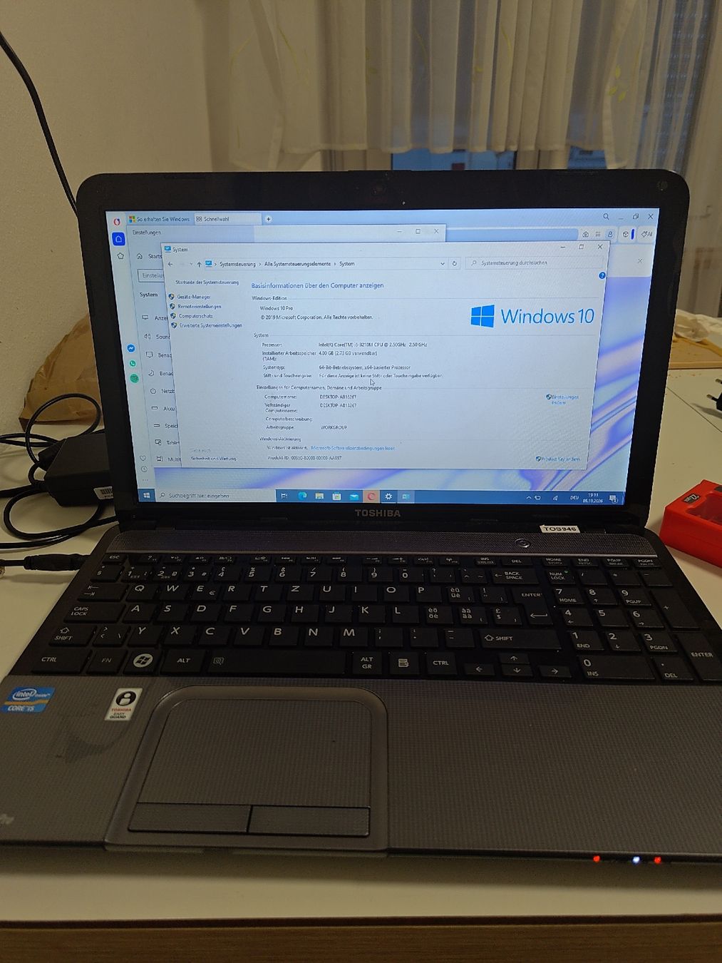 Toshiba Notebook: Toshiba Laptop Win 10 pro – Usato da Raron venduto da hochheiliger