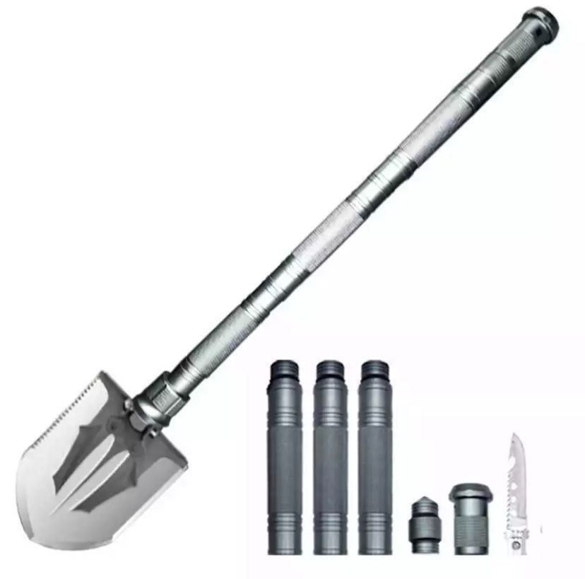 Tutti gli attrezzi: Schaufel Multifunktions Schaufel Militar Silver / Black – Nuovo e nell'imballaggio originale da Seon venduto da Aaargauer01