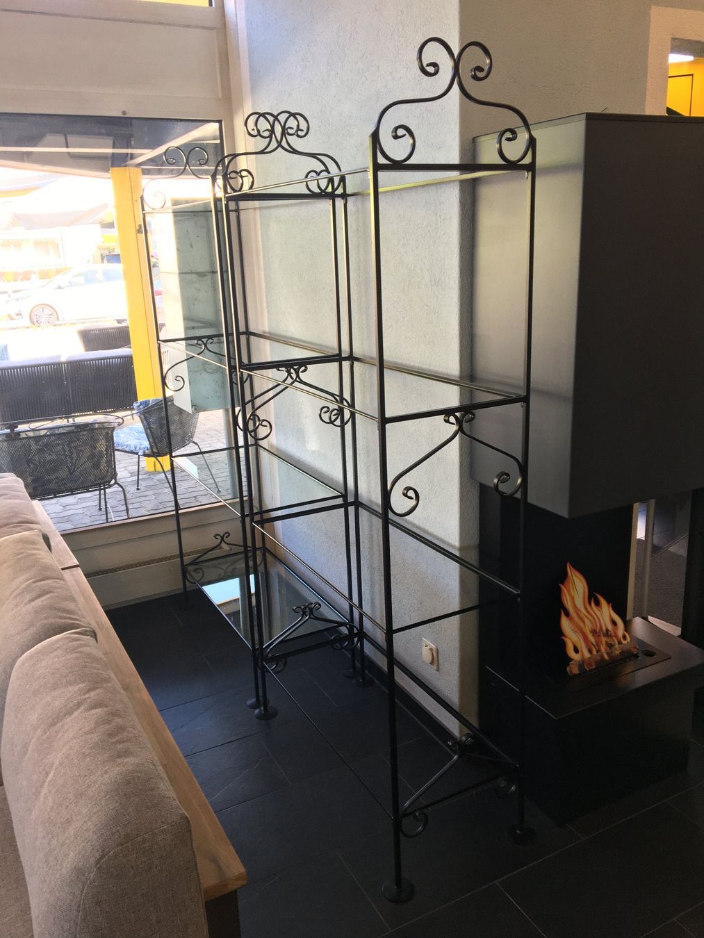 Scaffali: Metallgestelle mit Glas – Usato da Heimberg venduto da ama_75w2 3