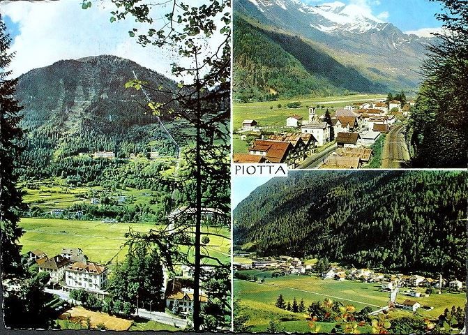 Cartes postales: PIOTTA Stempel Bahn FFS Ambri-Piotta – D'occasion à Jona par philajona