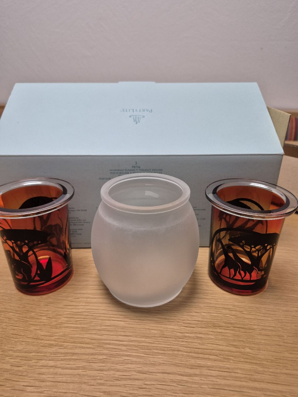 Partylite Portacandele: partylite Teelichthalter Savanne – Nuovo (secondo la descrizione) da Buttikon SZ venduto da sefa02 1