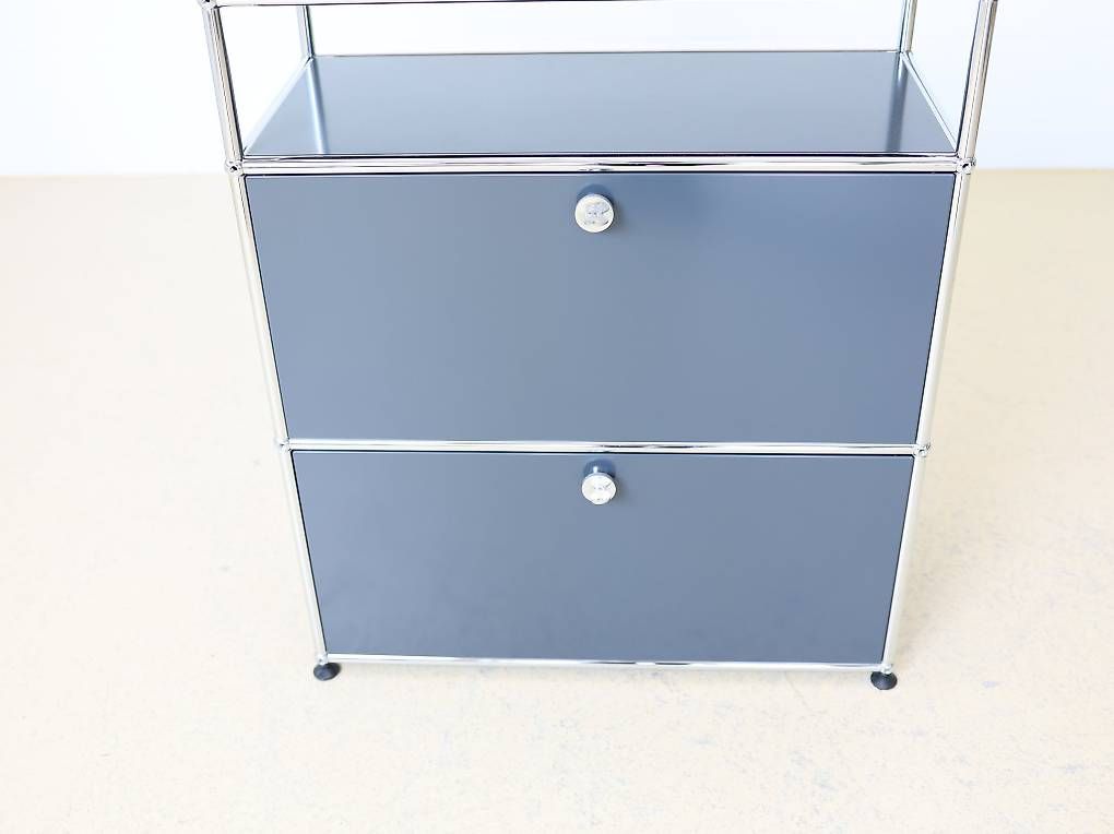 USM Cassettiere: USM Haller Sideboard | Anthrazitgrau 1x3 | Neuwertig – Usato da Meinisberg venduto da atelier_TILIJA 3