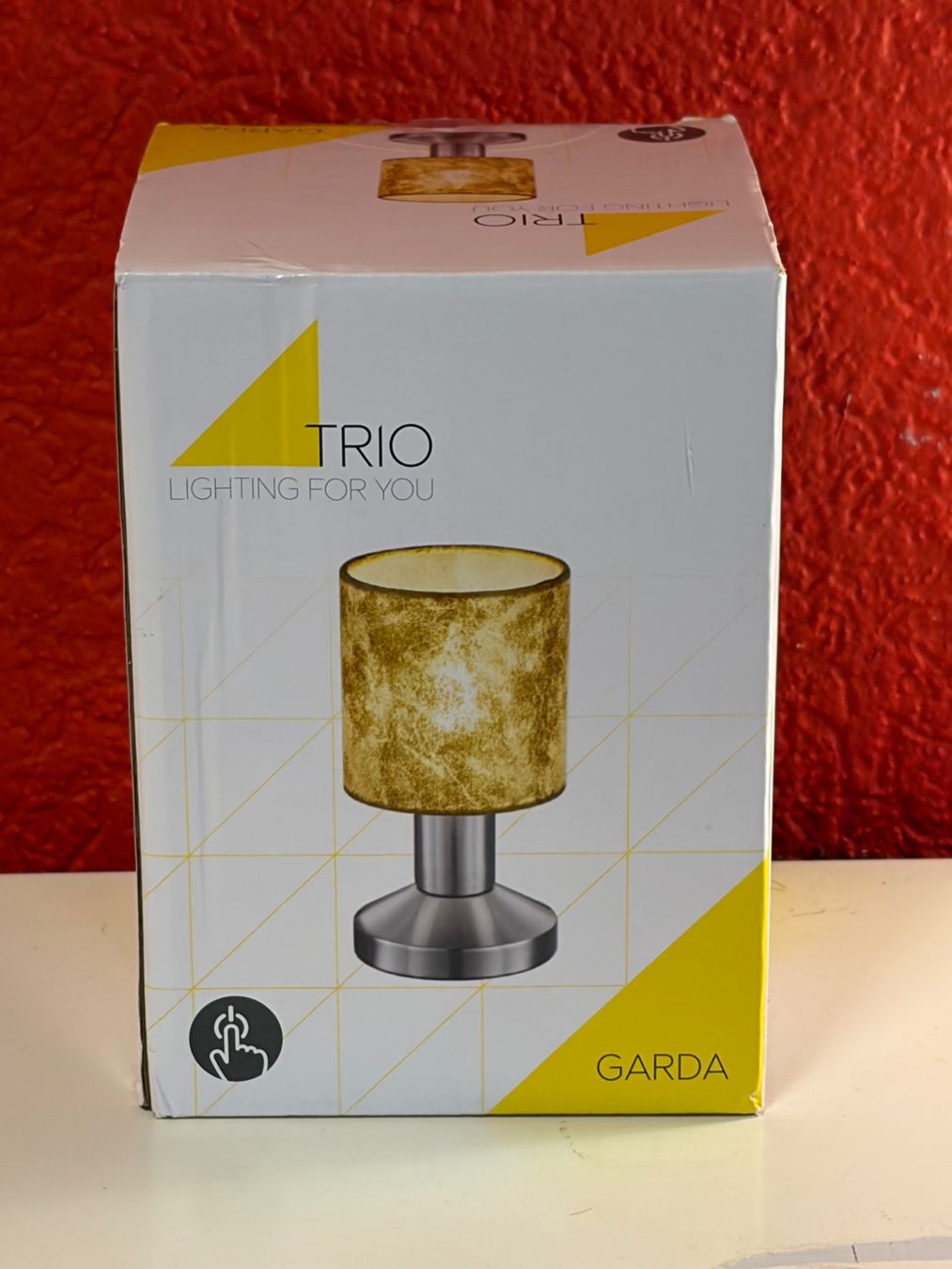 Lampade: Kleine, goldene Tischlampe-Neu – Nuovo e nell'imballaggio originale da Zäziwil venduto da Emlea 3