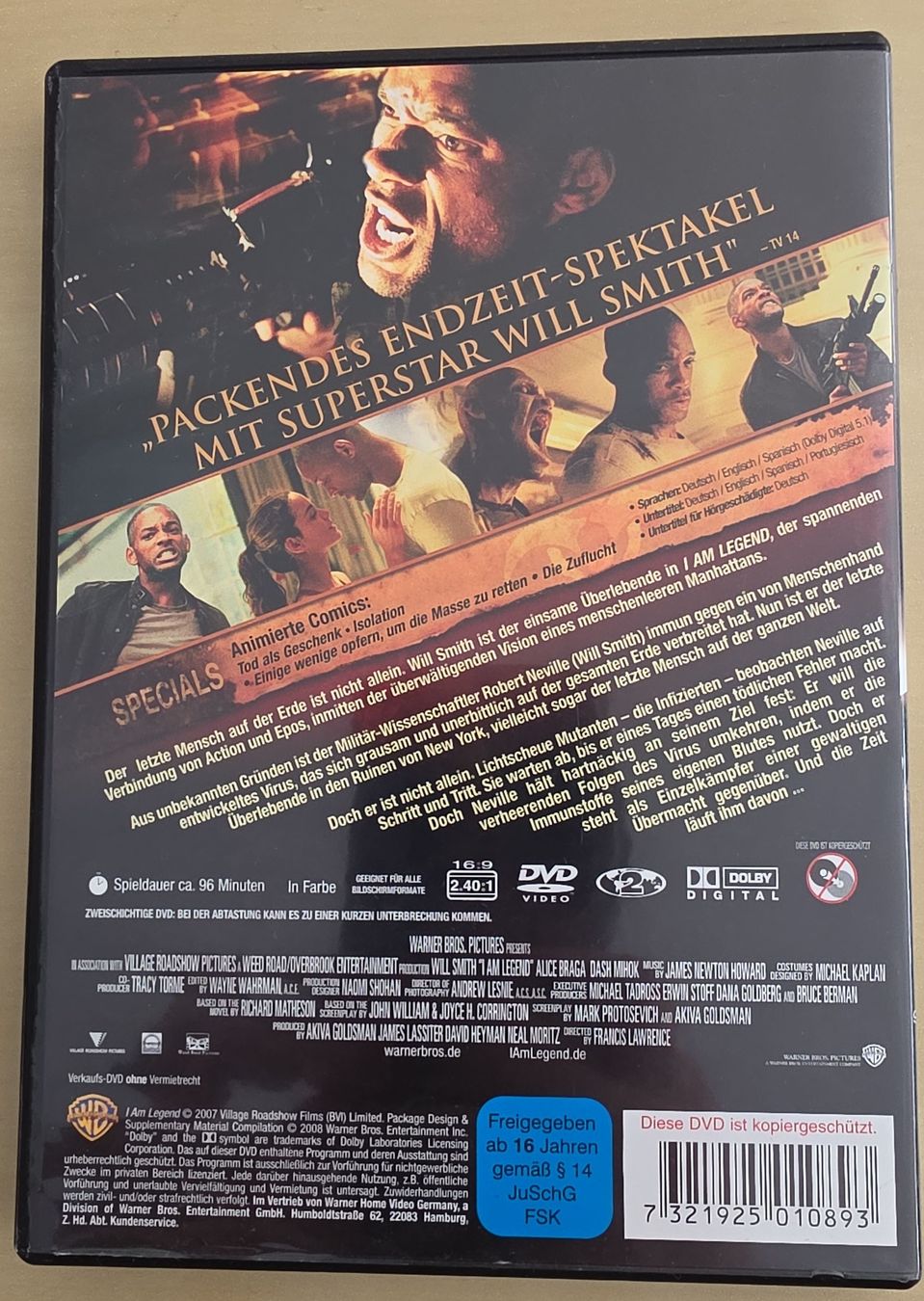 Tutti i DVDs: I Am Legend DVD – Usato da Belp venduto da aleanel100 1