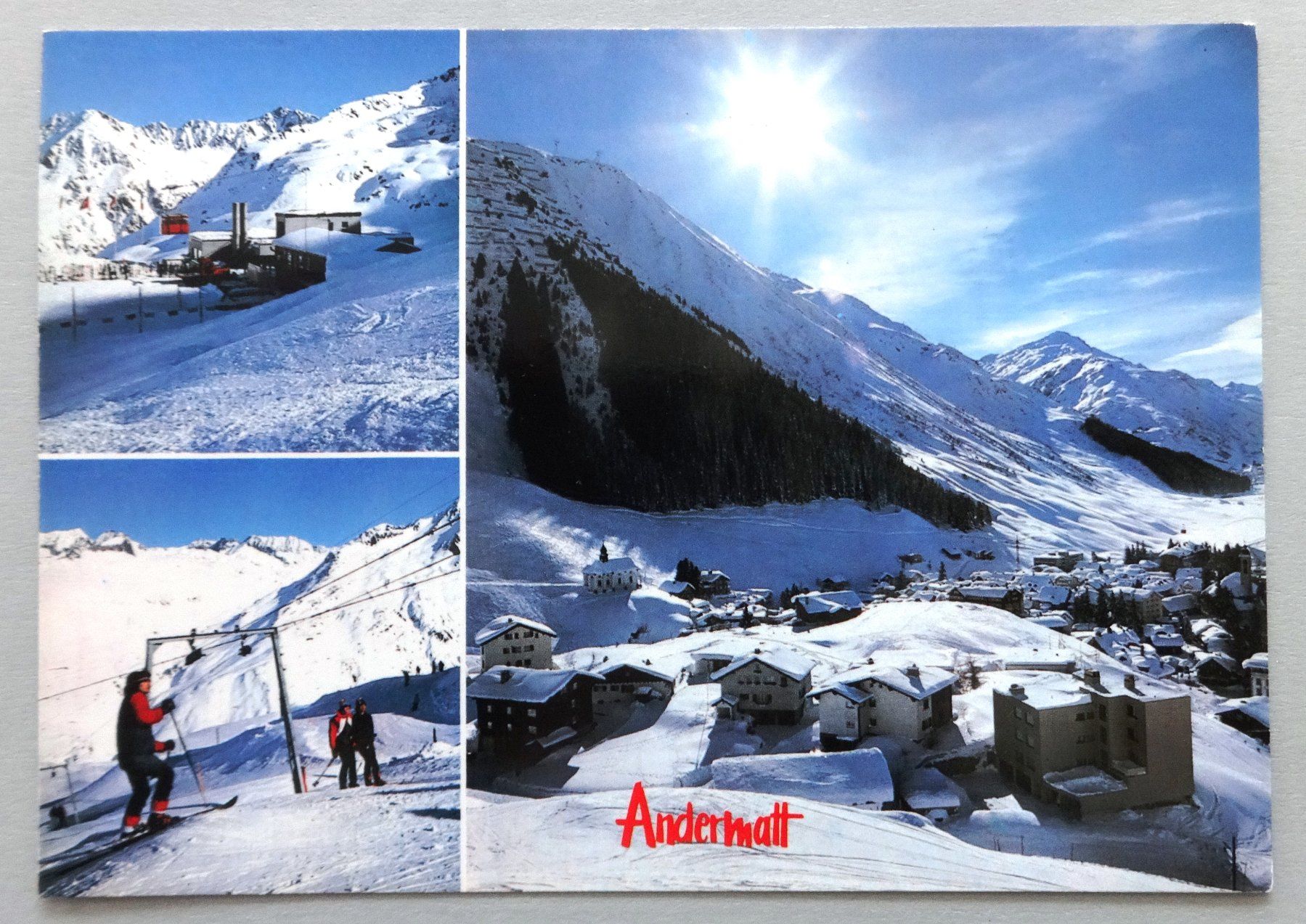 Cartes postales: Andermatt 1436 m – D'occasion à Fétigny par Billy2miny