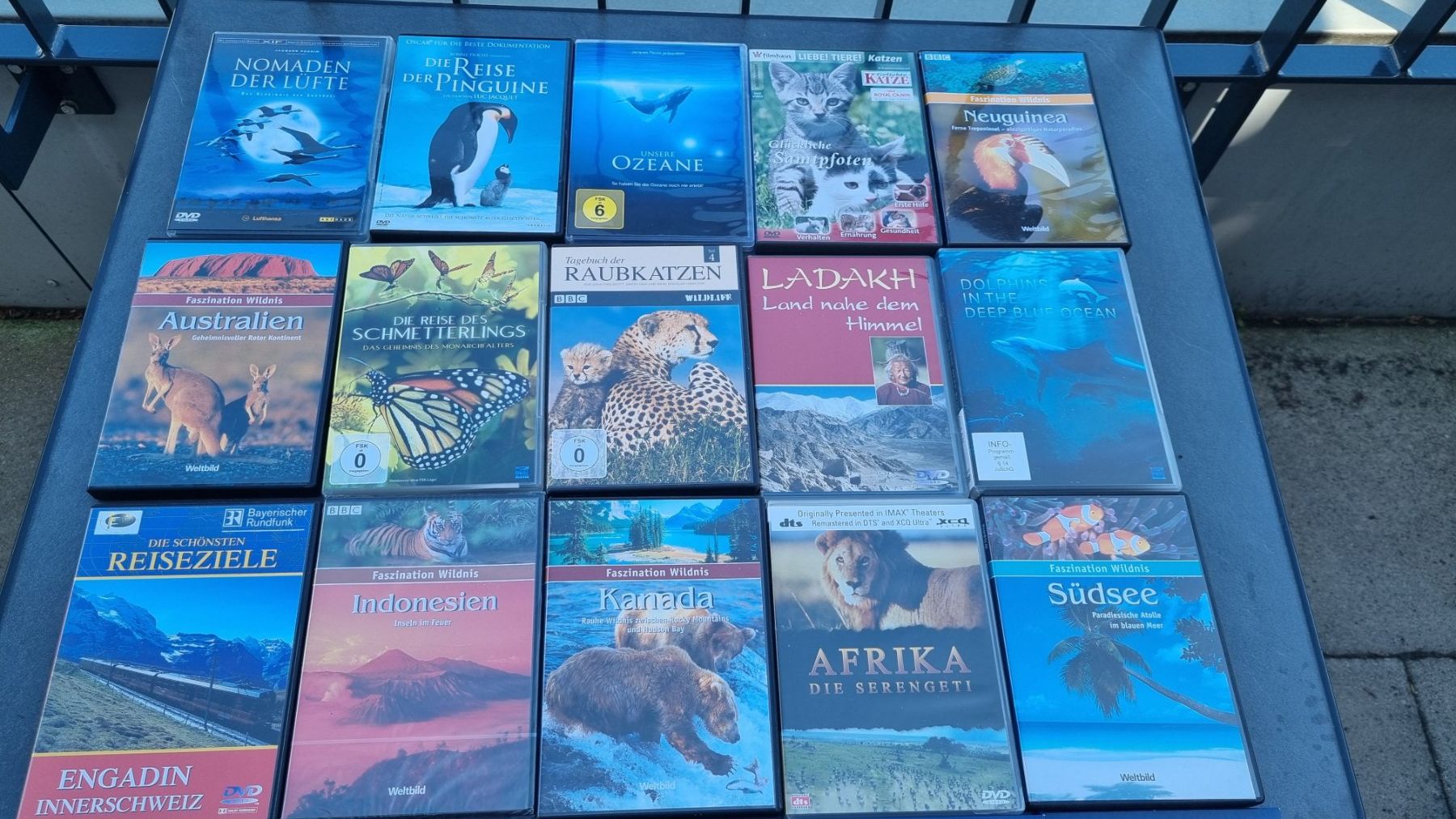 Tutti i DVDs: Tiere, Natur und Länder DVD – Usato da Meilen venduto da lisma29 1
