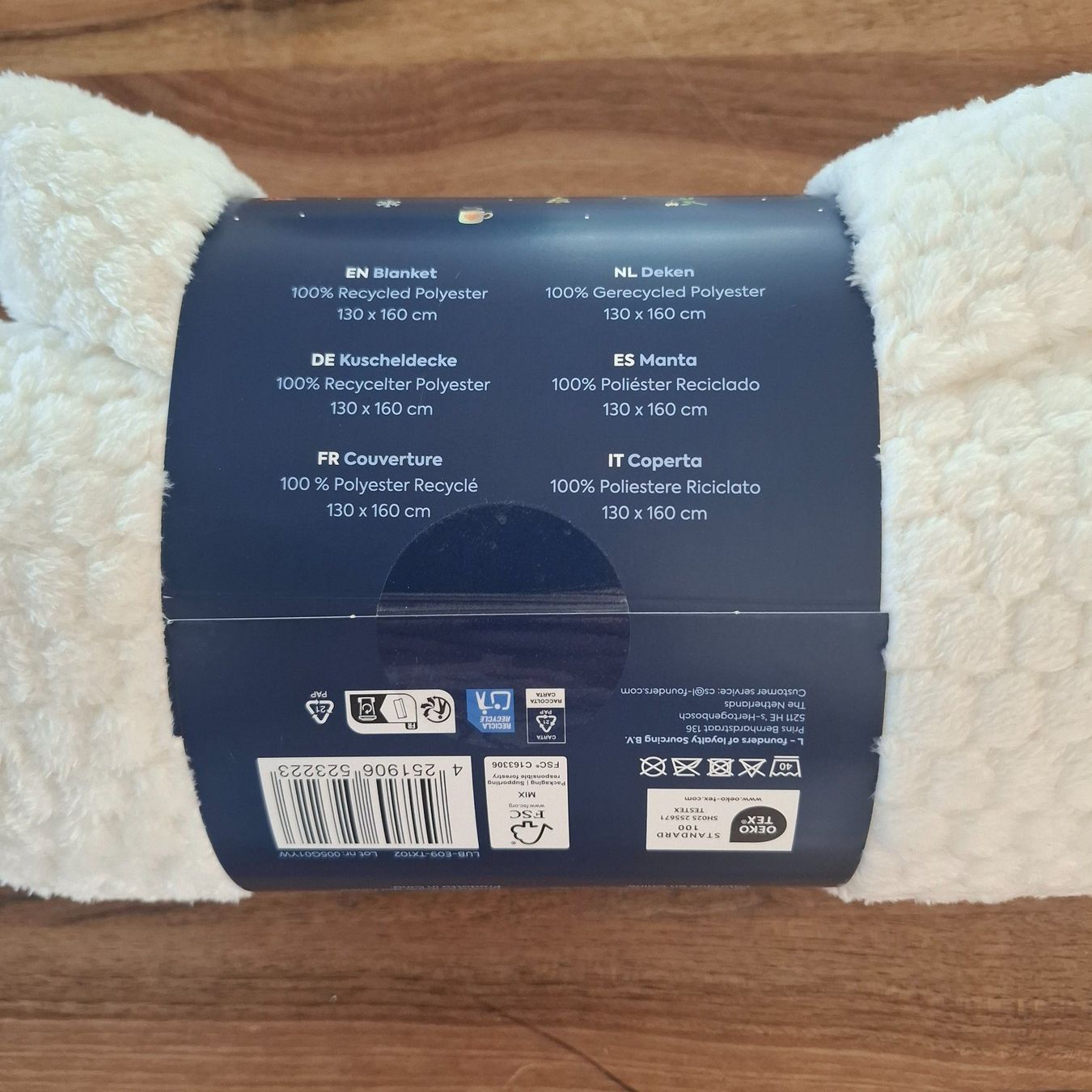 Coperte: Kuscheldecke, Cremeweiss, Neu ! – Nuovo e nell'imballaggio originale da Sisseln AG venduto da Tropea4334 1