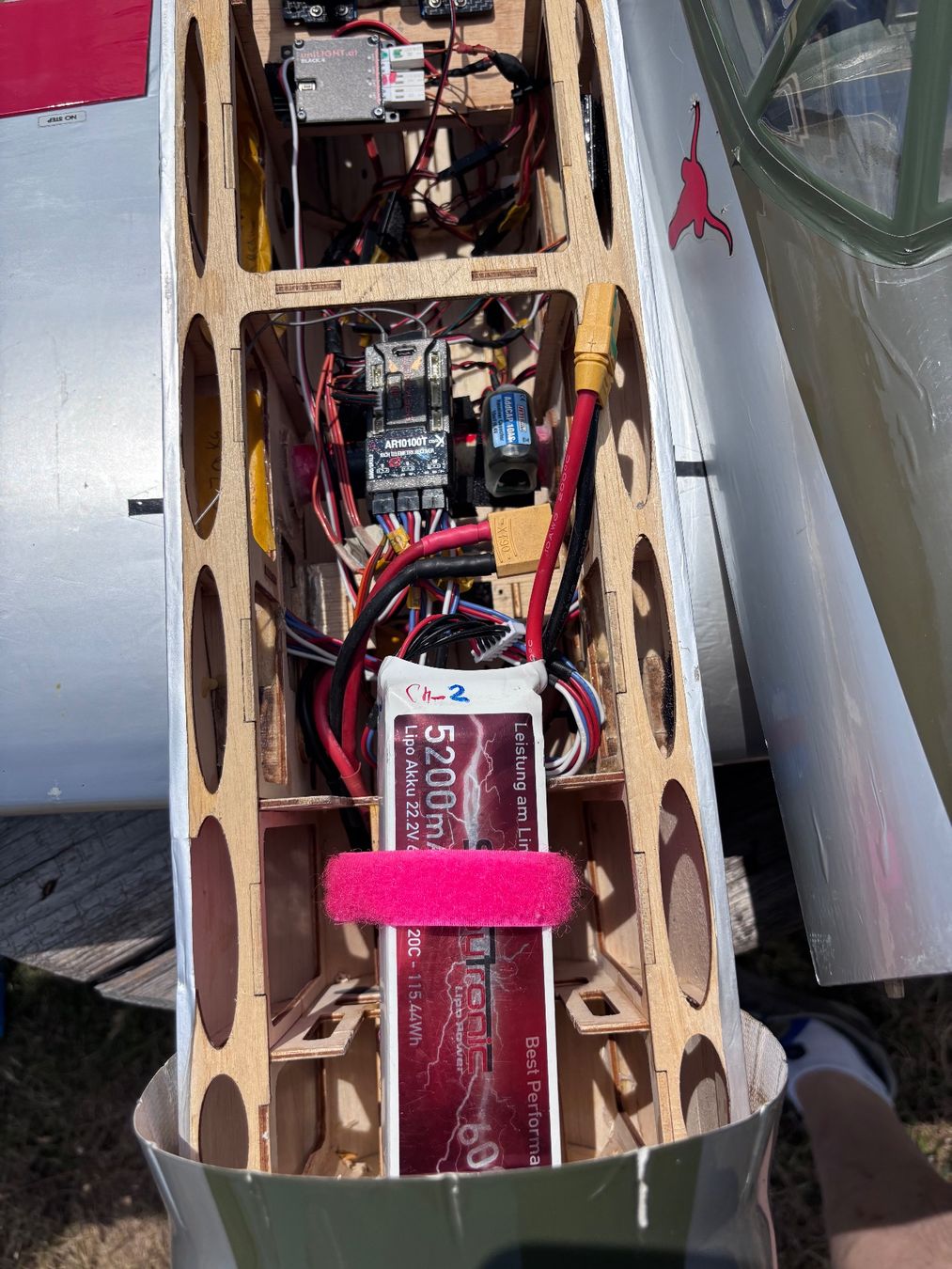 RC Modellbau: P47 Thuderbolt Phœnix 164 cm envergure – Gebraucht aus Genève von Sabgoblin 9