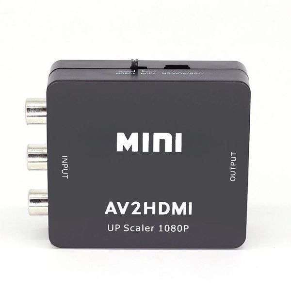 Convertitori: Mini AV zu HDMI Videokonverter Box – Nuovo e nell'imballaggio originale da Zürich venduto da Store-247 1