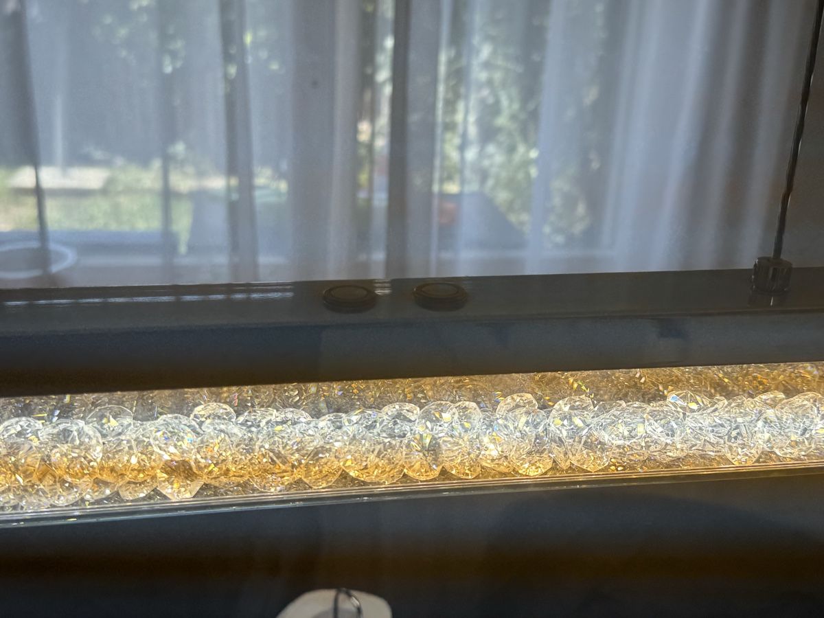 Pfister Kronleuchter & Deckenlampen: Hängeleuchte Kristall Modern Silber 100cm  – Gebraucht aus Schwerzenbach von Cdl 4