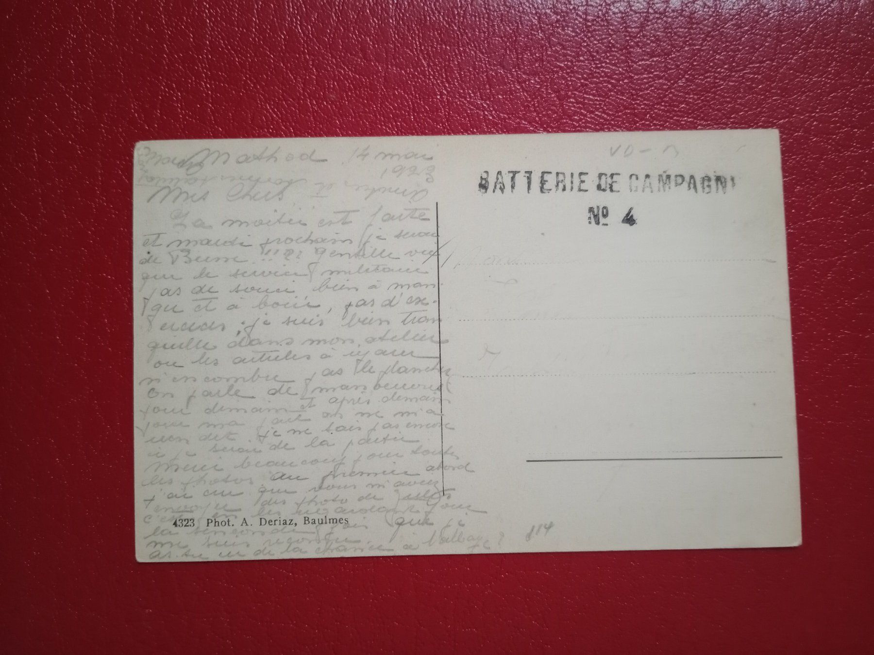 Cartoline postali: Mathod et Suscevaz Waadt Feldpost – Usato da Küttigen venduto da Melisch1000 1