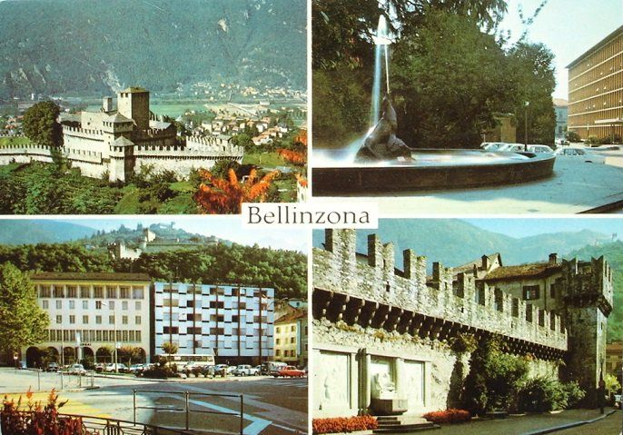 Ansichtskarten: BELLINZONA – Gebraucht aus Jona von philajona