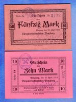 Germany noten 2 stück UNC