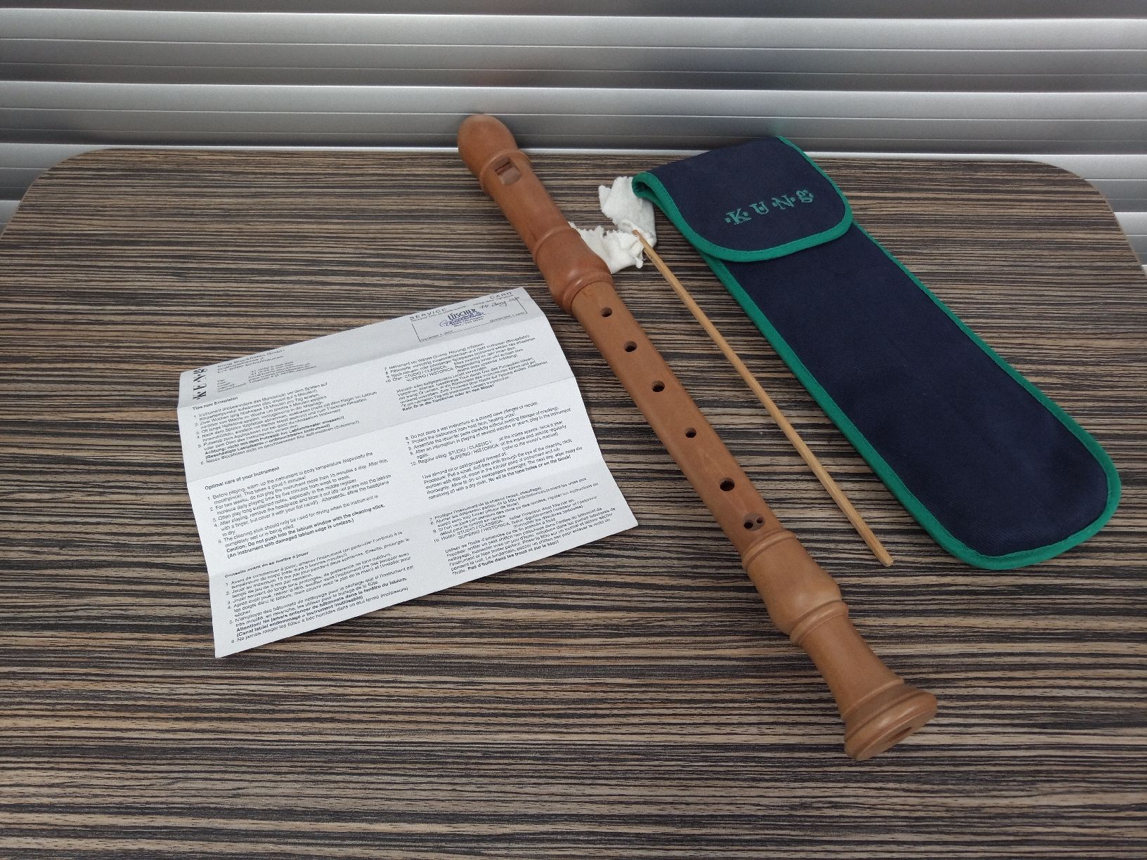 Strumenti musicali: Altblockflöte von KÜNG - Holz Blockflöte – Usato da Reiden venduto da Zofi-Brocki