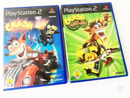 Crash Tag Team Racing & TwinSanity PlayStation 2 Game  PS2