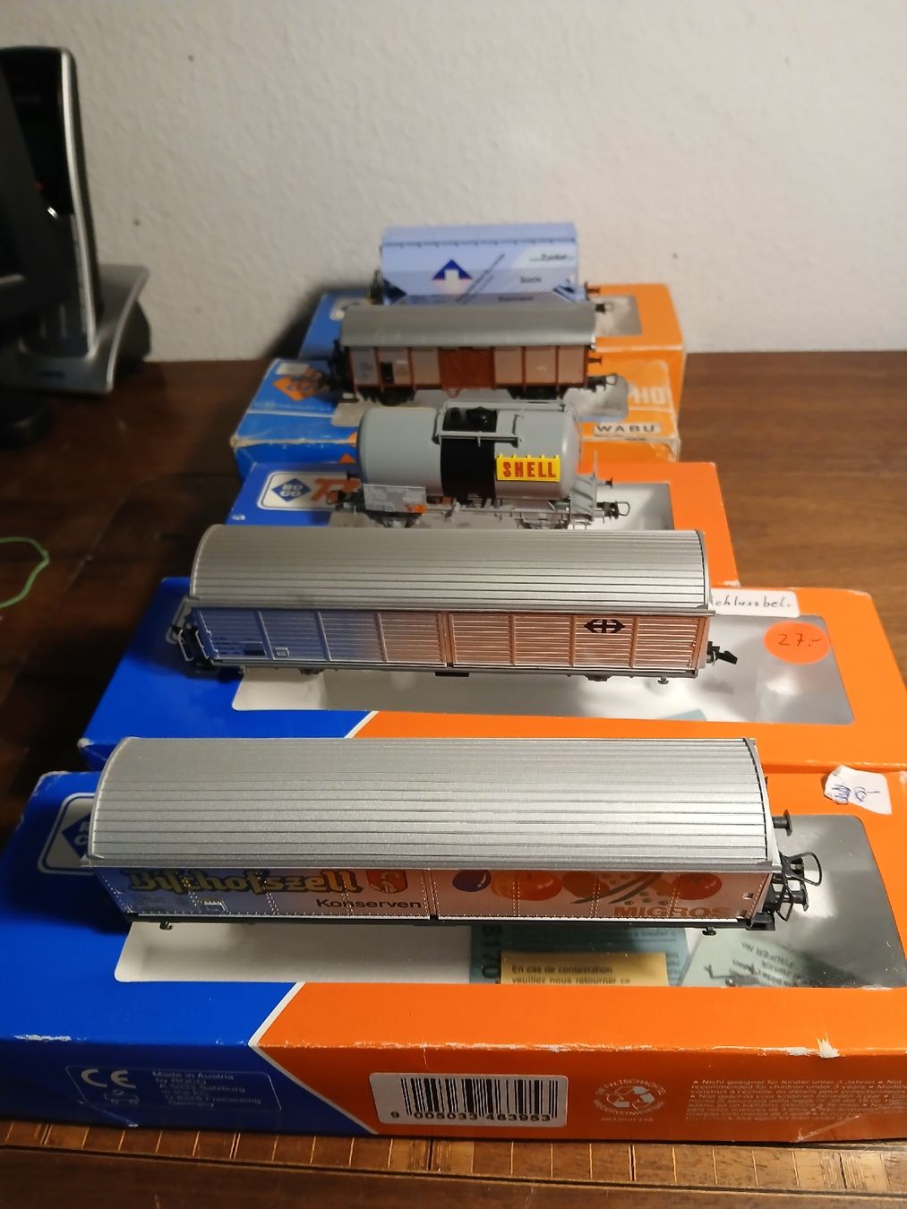 Roco Modellini di ferrovie: Roco H0 Waggons 5 Stk. Konvolut – Usato da Luterbach venduto da trixexpresso 2