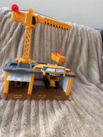 Simba Volvo Baustation mit Arbeitsfahrzeugen