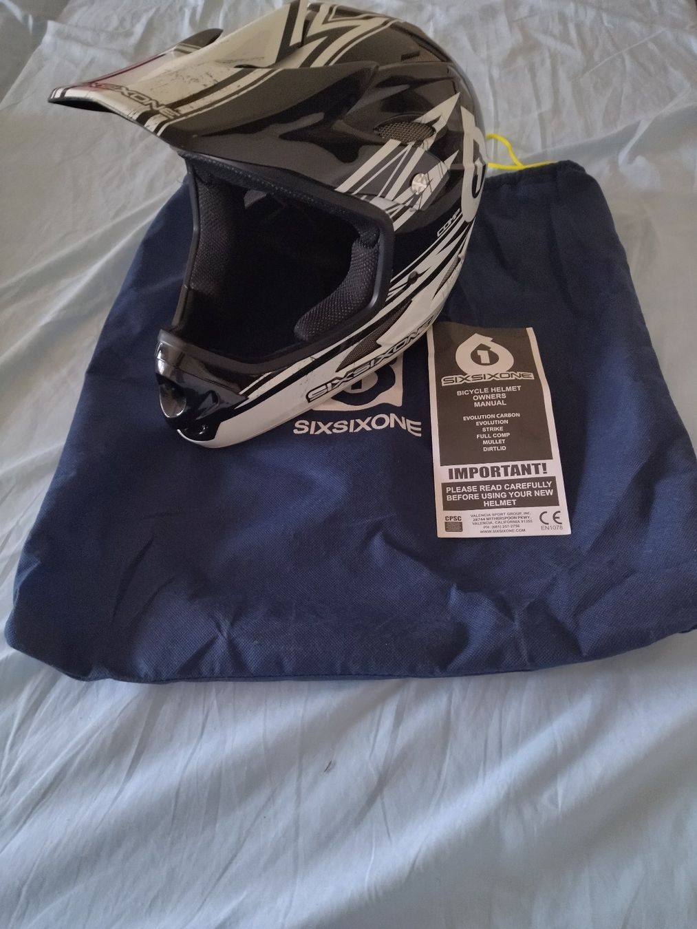 Caschi: Casque vtt dh six six one – Usato da Genève venduto da Migdalia 2
