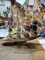 Segelschiff aus Kuhhorn (D1)