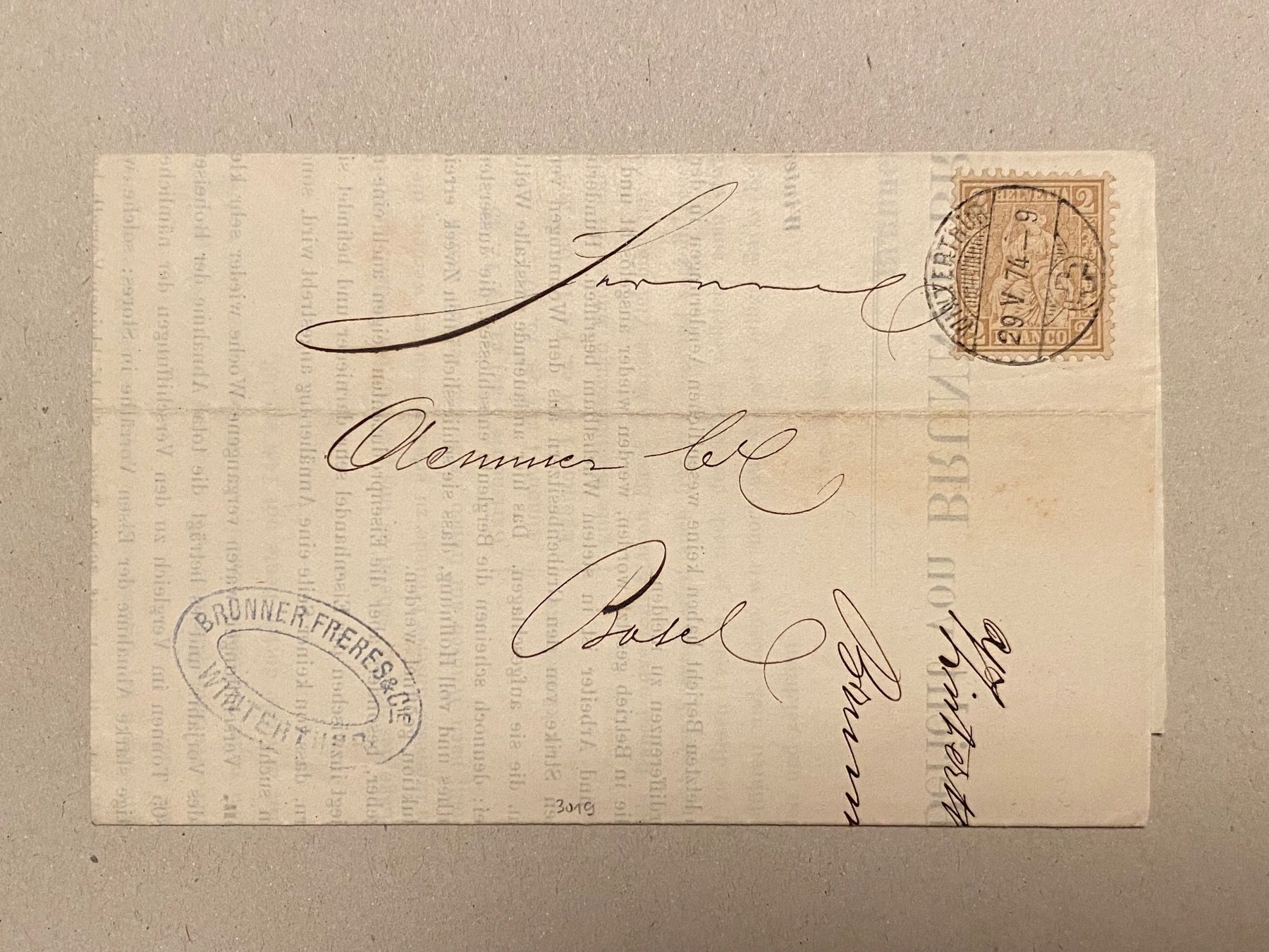 Alle Briefmarken: 37, bessere Nuance, schöne Drucksache – Gebraucht aus Aarau von hilde47