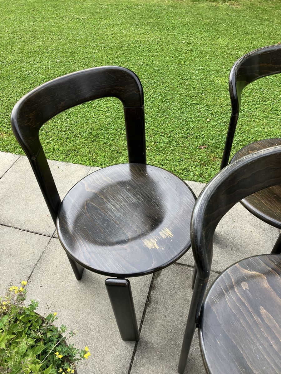 Sedie: 4 vintage stühle Bruno Rey – Usato da fribourg venduto da Retroverso 5