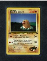 Brock's Diglett - 1st edition Gym Challenge