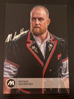 Matthias Aeschbacher Autogrammkarte-Schwinger!