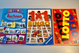 Lernspiele Mathematik für die Schule oder für zu Hause 7-9 J