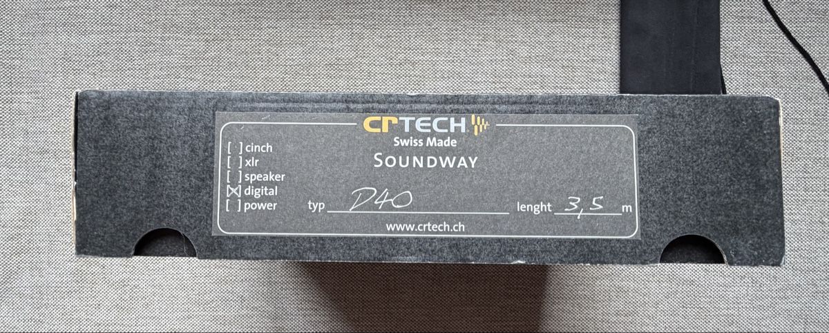 Kabel: Soundway D40 Digital-Kabel – Gebraucht aus Schmitten FR von Mischol6 3