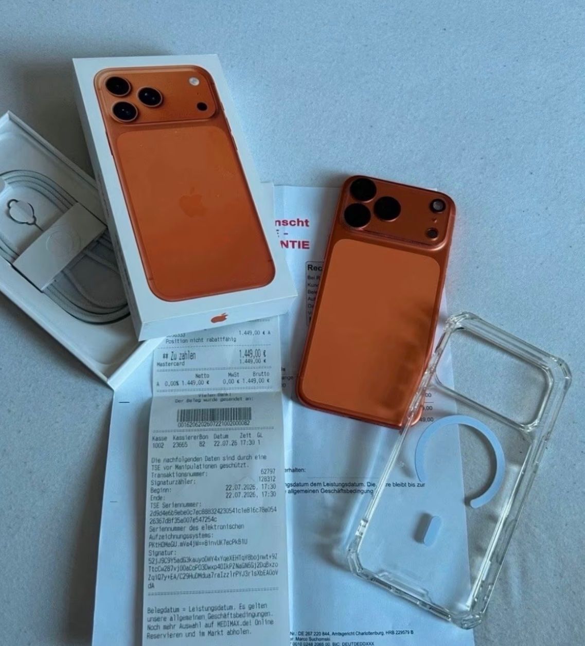 Apple Handys / Smartphones: Apple iPhone 17 Pro Max 512GB – Gebraucht aus Zürich von ivo_l585 1