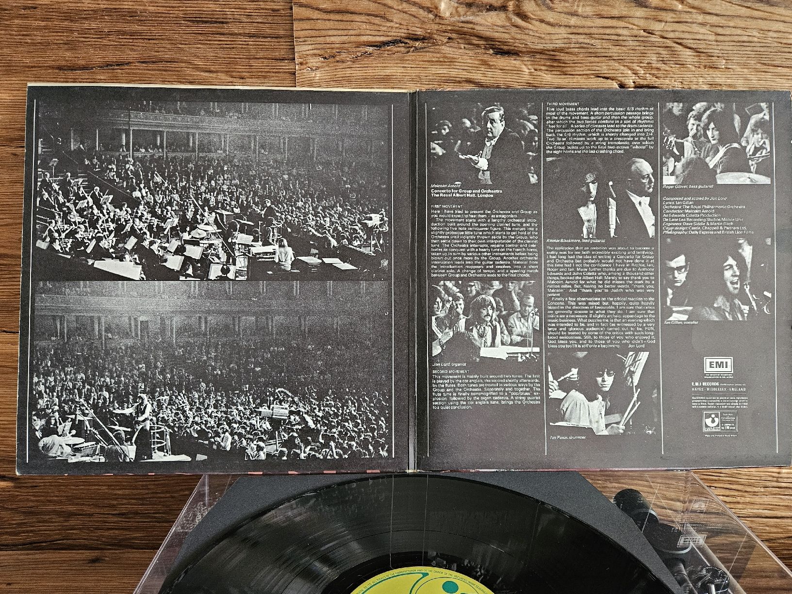 Dischi in vinile: Vinyl LP Deep Purple Concerto for Group and Orchestra – Usato da Bertschikon Gossau venduto da simla09 3