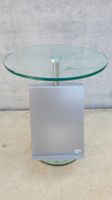 Lourens Fisher Designer Tisch Glas und Metall