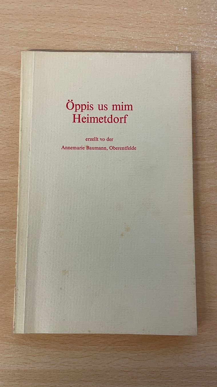 Libri: Öppis us mim Heimatdorf – Usato da Glattfelden venduto da cybermaxx
