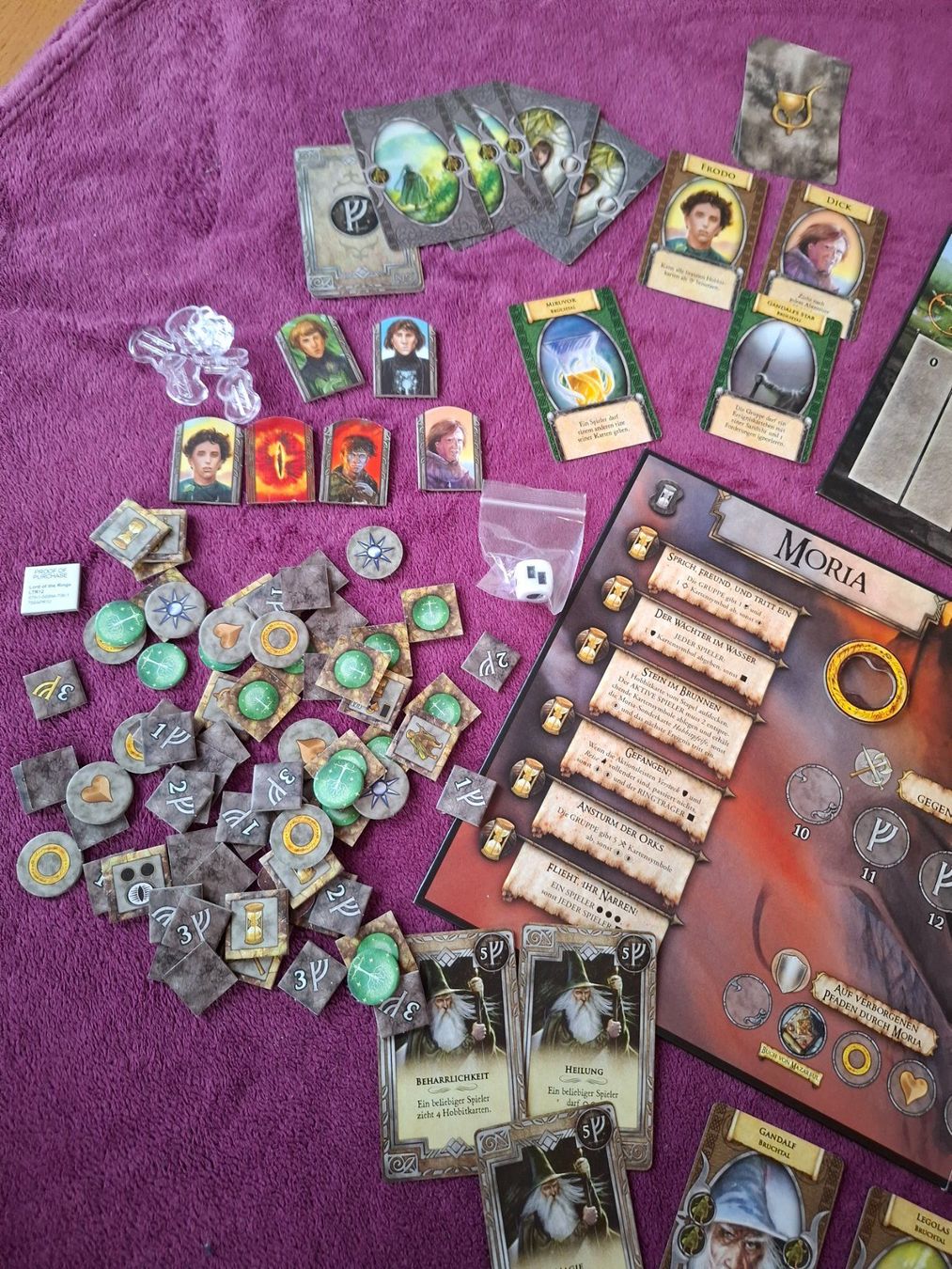 Kosmos Giochi: !! Kosmos Spiel - Der Herr der Ringe !! – Usato da Müllheim Dorf venduto da Seeeule01 5