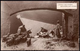 1912_Weihnachts-Grusskarte "Der Stern der Weisen"
