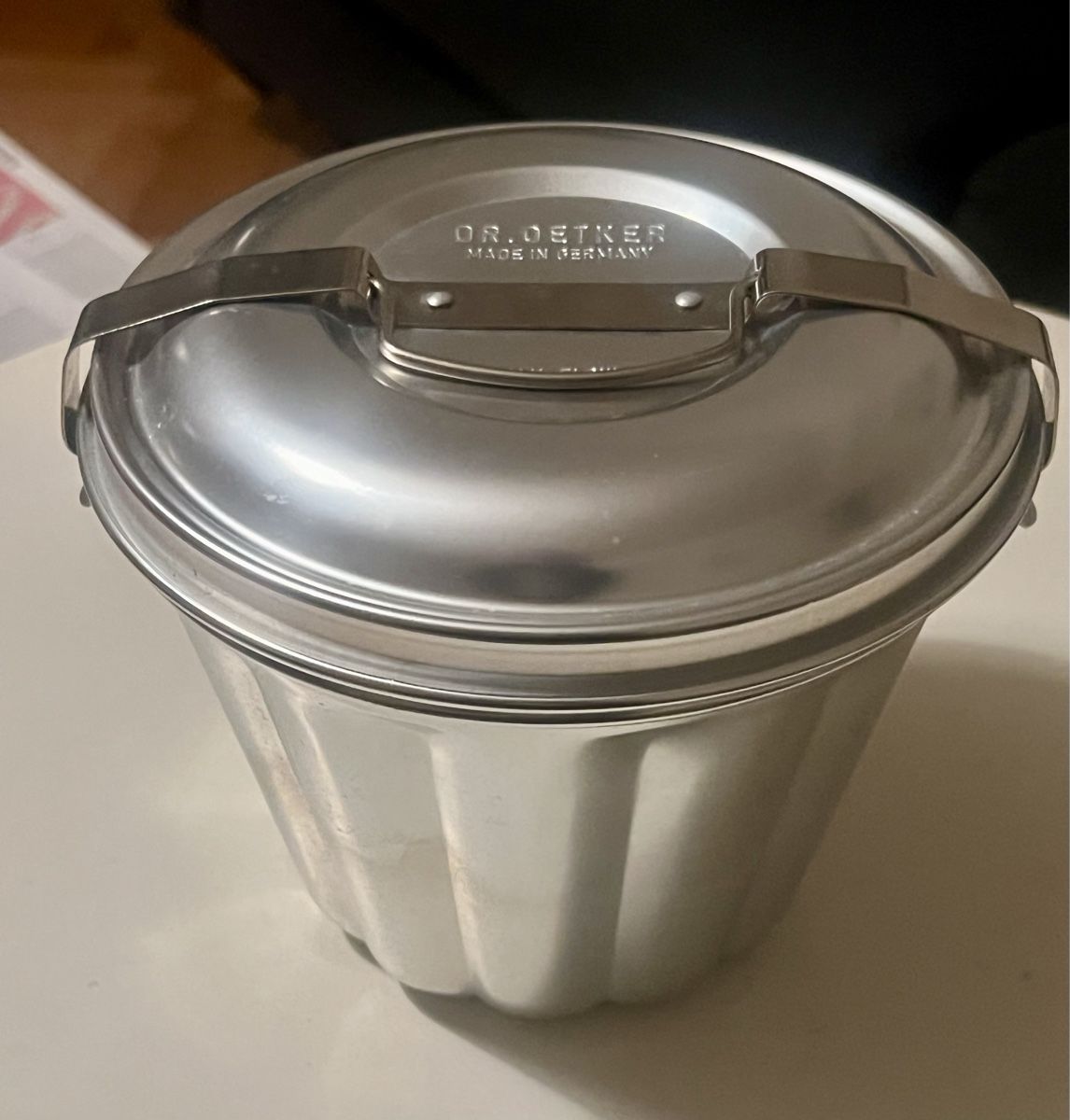 Teglie da forno: Dr. Oetker Wasserbad Puddingform 1.5L – Nuovo (secondo la descrizione) da Bern venduto da firefly-high
