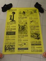 Poster Gotthard Dial Hard - rare