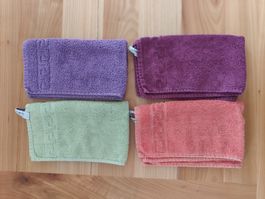 Lot de 4 serviettes - couleurs tendance