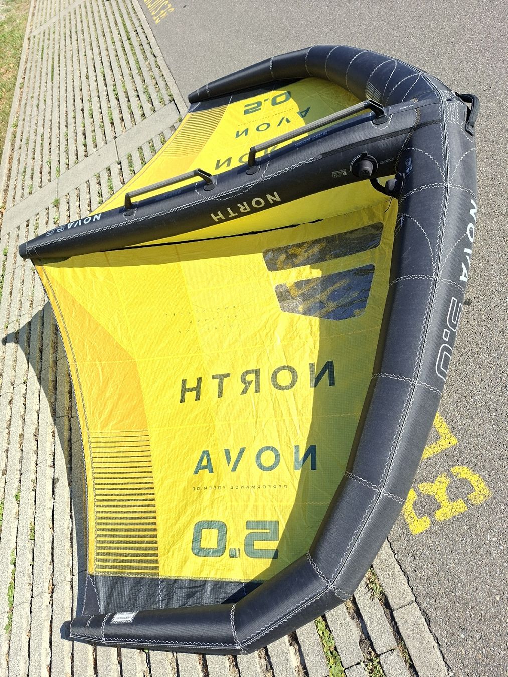 Surf: Wing North Nova 5.0m2 2023 – Usato da Fällanden venduto da Nmustang 3