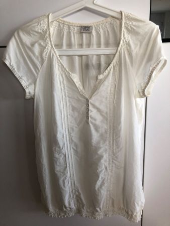 Luftiges Blüsli mit Seide von ESPRIT, Gr. 34