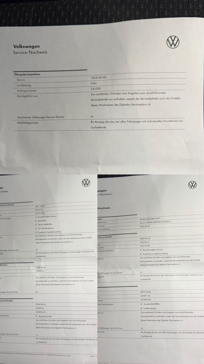 VW Automobili: VW Tiguan 2.0 TDI 4-Motion '7-Sitzer' – Usato da Basel venduto da M.B10 8