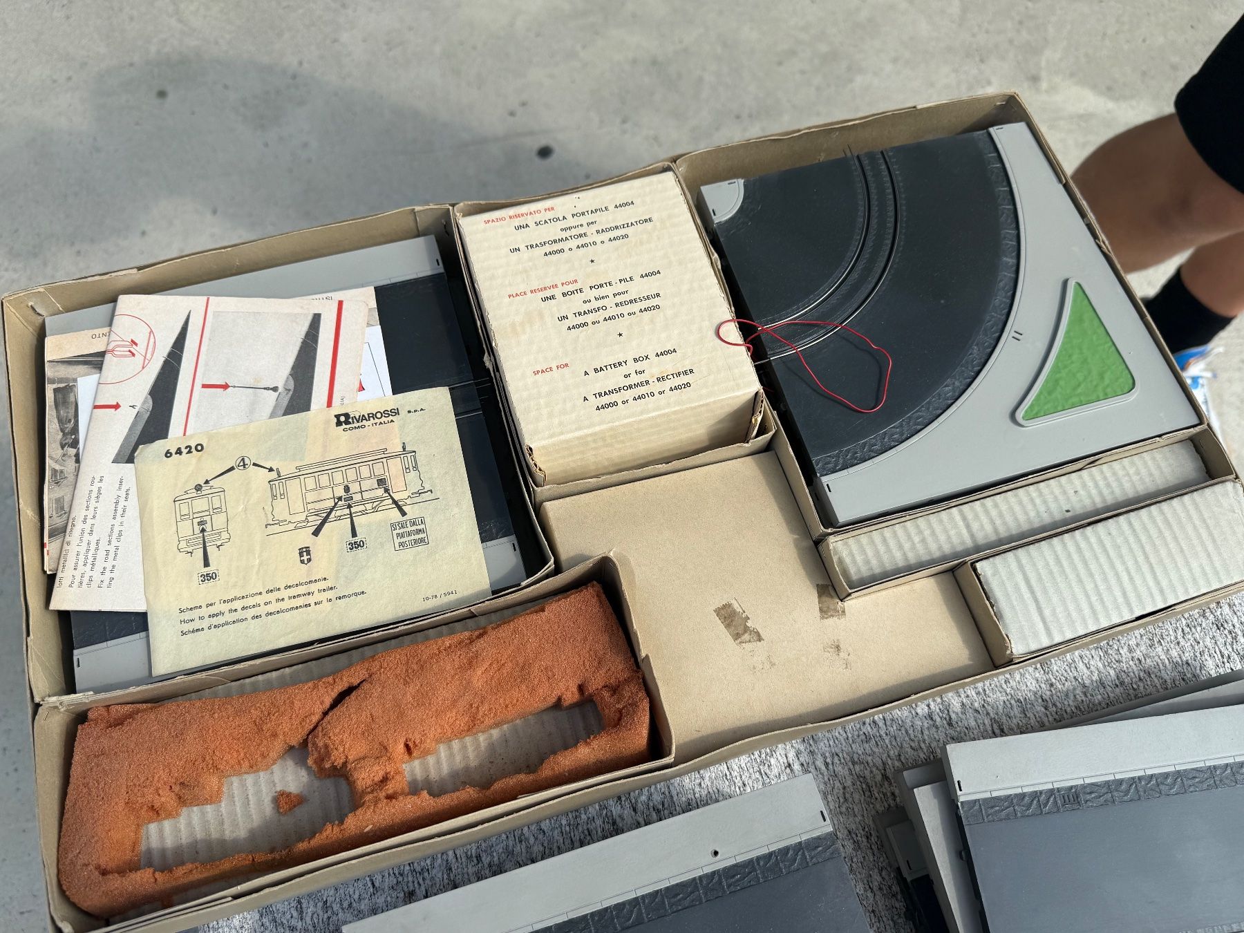 Rivarossi Modelleisenbahnen: Rarissimo Rivarossi Tram Milano tramway Super set – Gebraucht aus Chiasso von Carrara-Modellismo 3