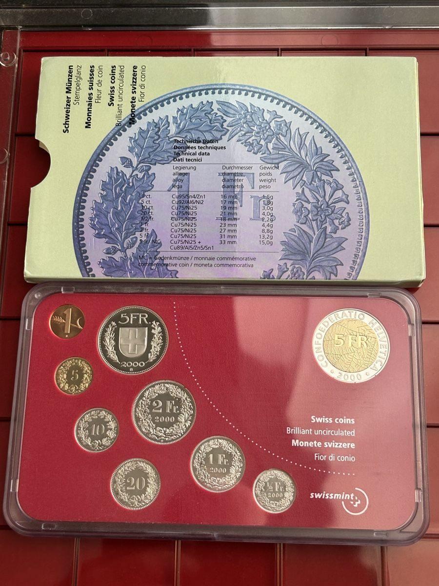 Alle Münzen: Highlight Münzsatz 2000 Selten!! – Gebraucht aus Büttikon AG von Rcook 1