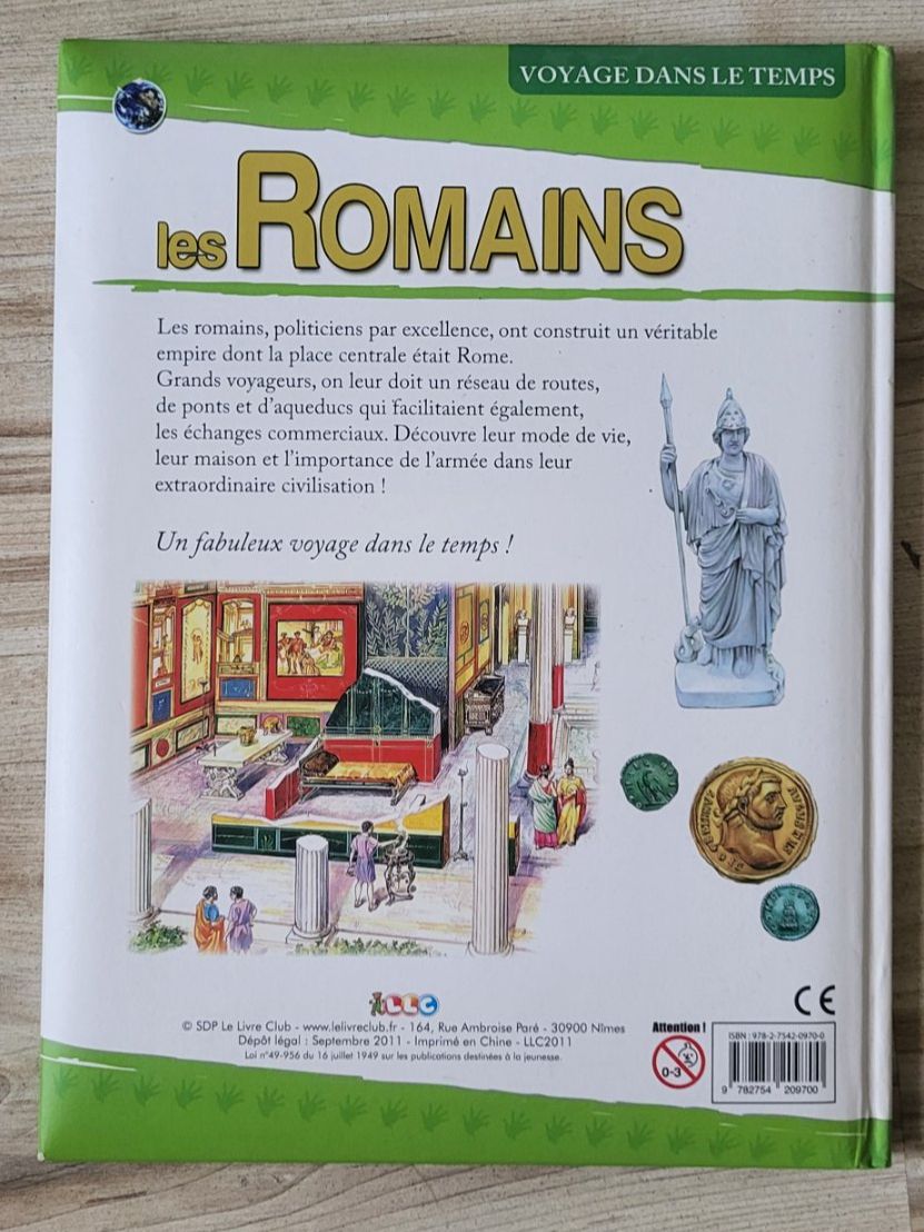 Libri: Livre illustré - Les Romains – Usato da Sembrancher venduto da Jbc71 1