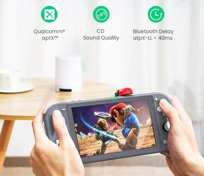 Unità & Adattatore: Switch  Sie Bluetooth 5.0  3.5mm Audio – Nuovo e nell'imballaggio originale da Unterägeri venduto da RmOnline 1