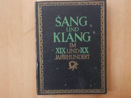 Notenbuch "Sang und Klang" Klassik Operette